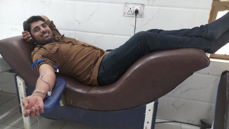 Blood Provide In Hanumangarh Town Hospital By Rajvinder Singh